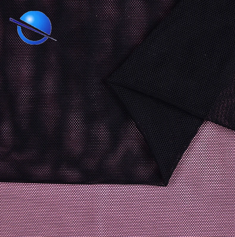 Wholesale high quality 90%nylon 10%spandex elastane mesh fabric for   underwear