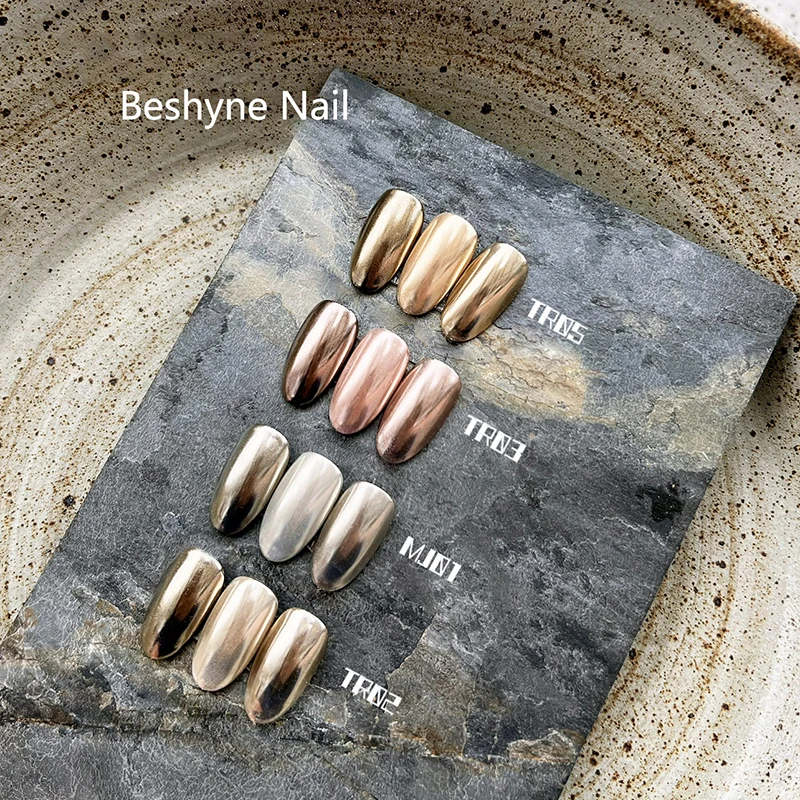 2023 Best Chameleon Pigment Magic Mirror Metallic Nail Glitter Chrome Powder Mirror Powder Nail