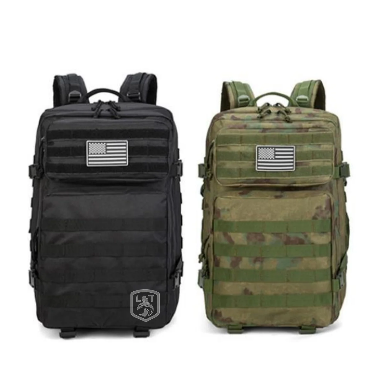 Oxford High Quality Tactical Camouflage Tactical Backpack Bag Field Training Hiking Travel Laptop Bag