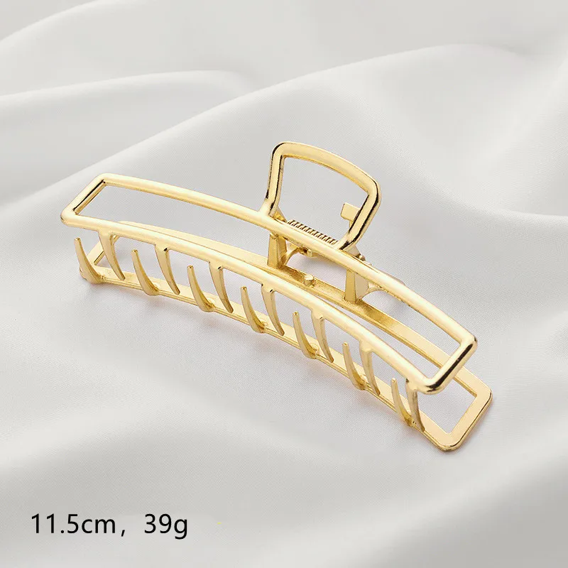 Manufacturers wholesale gripper Metal hair claw clip hairpin ponytail fashion hairstyle suitable for women hair accessories