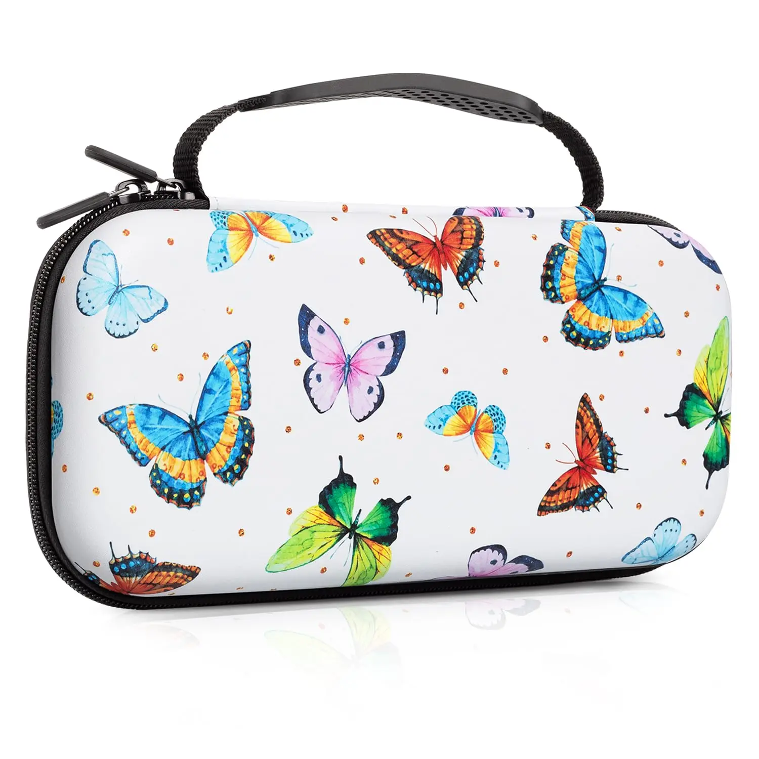 Buweilian Customizable Waterproof Dustproof EVA Case Nintendo Switch OLED Video Game Console Protection Case Carrying Case