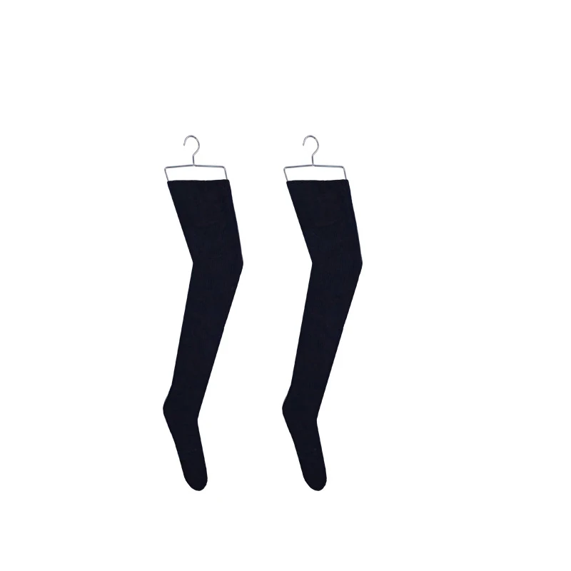 Women Silk Thigh High Stockings Nylon Socks display rack Outdoor sunblock sleeve display hanger