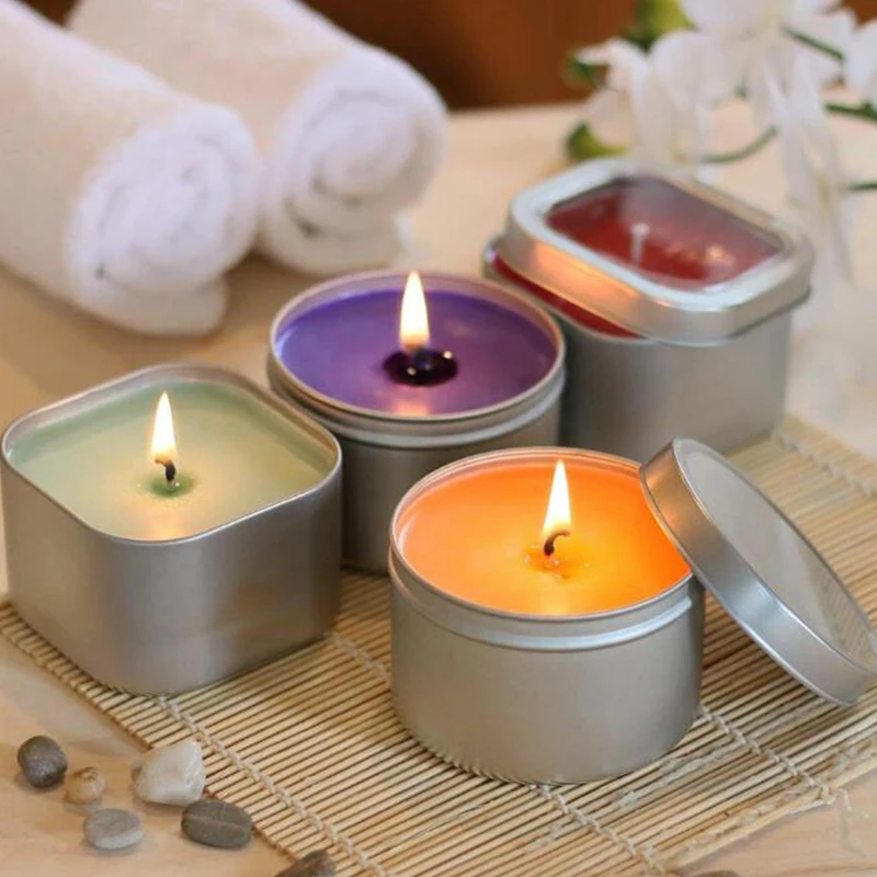 Fast Delivery Cheap decoration home decor floating diy candle making kit including candle tin jars diy candle making kit
