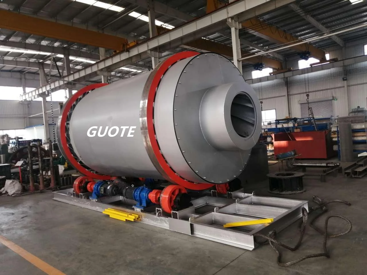 uniform drying drum dryer Rotary Drum Dryer Chemical fertilizer industries dryer