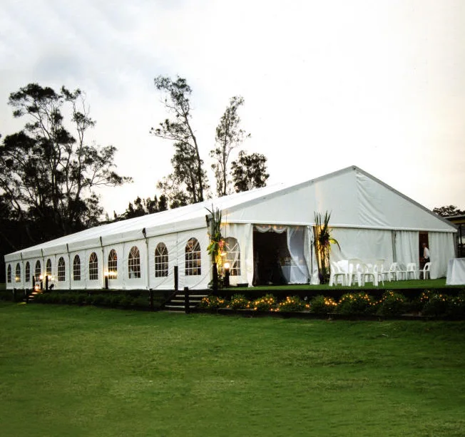 High Quality Outdoor Big Aluminum Frame Warehouse Exhibition Event Tents Luxury PVC Church Wedding Party Tent For 500 Seats