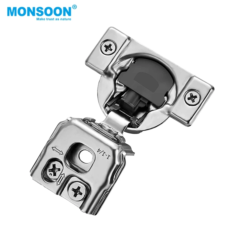Stainless Steel Concealed Hinge self Closing kitchen 3D adjustable 35mm Overlay Soft Close Hinges furniture hinges soft closing
