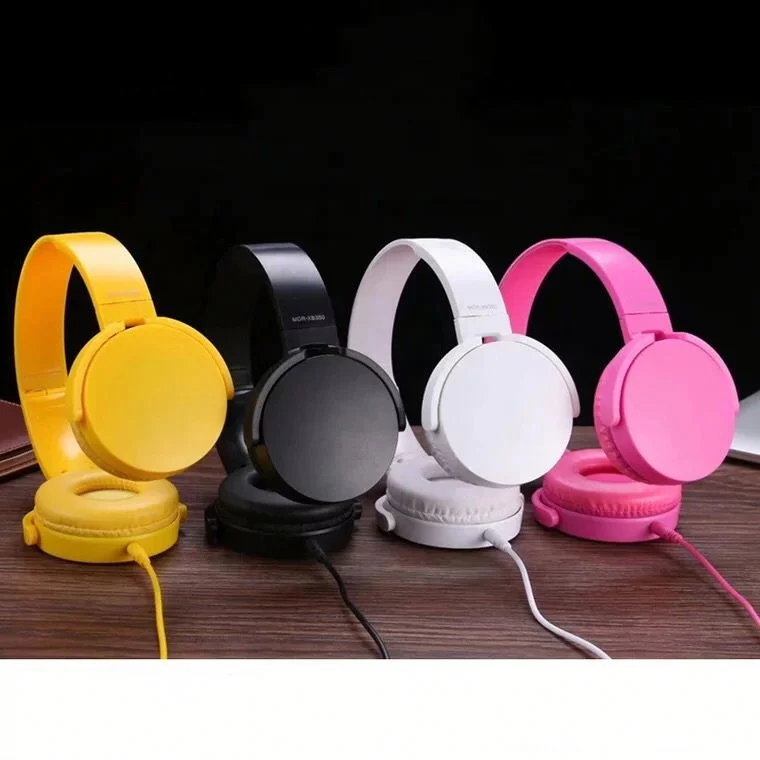 
Shenzhen Bestseller fashion wired foldable headphones wired headset with mic for amazon 