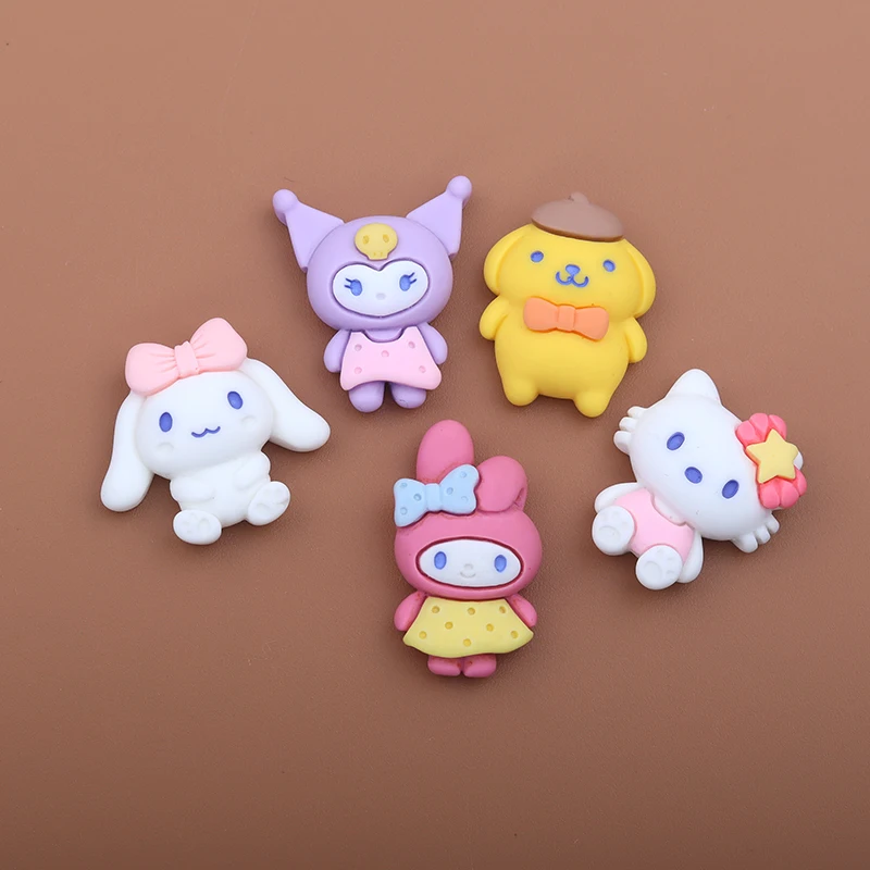 Professional Manufacturer flat back resin kawaii cabochon charms Jewelry Making For Slime Charms