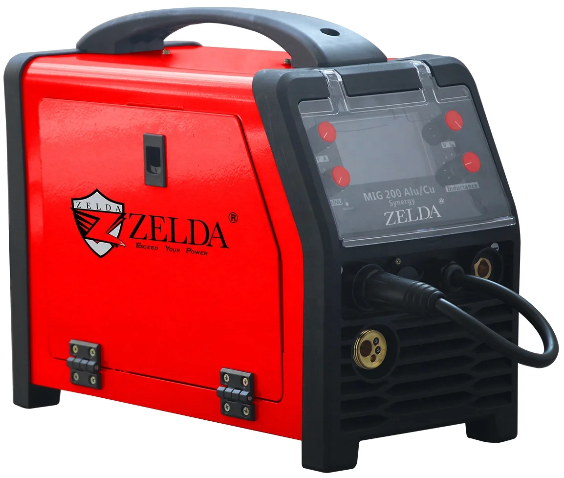 Professional inverter aluminum mig welding machine soldadura 200amp igbt inverter 3 in 1 mig welders