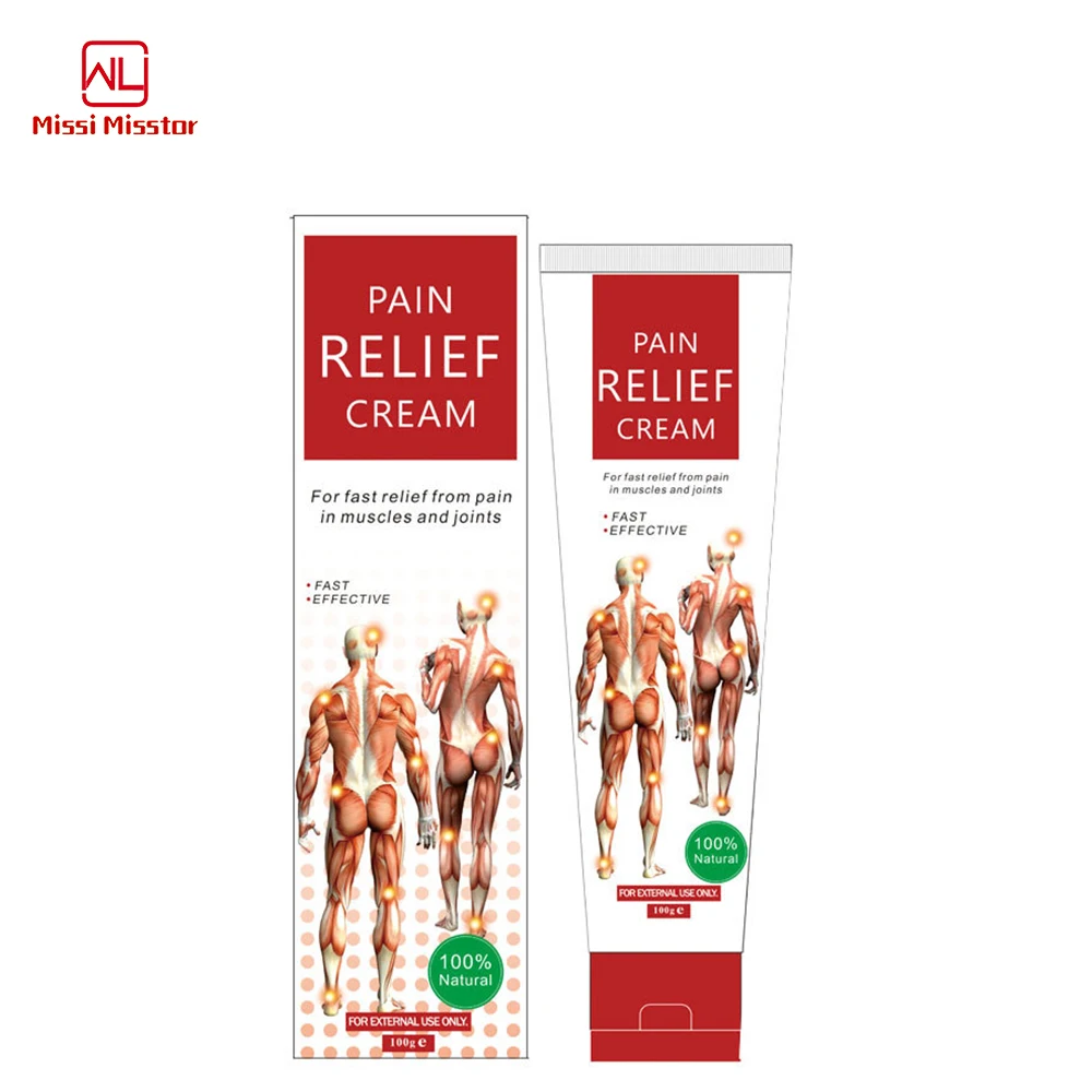 Natural Hemp Cream Muscle and Joint Period Pain Relief Ointment for Ankle Knee Back Pain Relief Cream