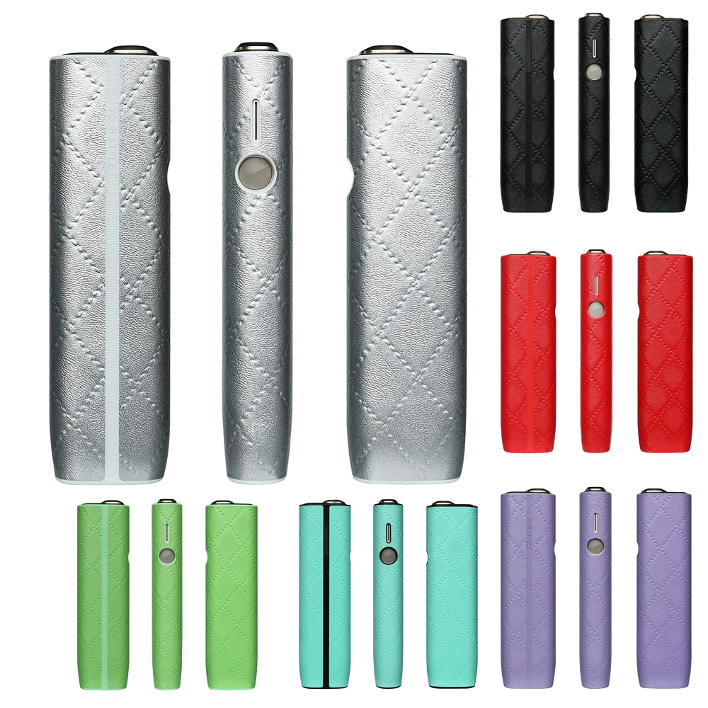 7 Colors Portable Cigarette Smoking Cases PC Leather Case for Iqos iluma One Cover