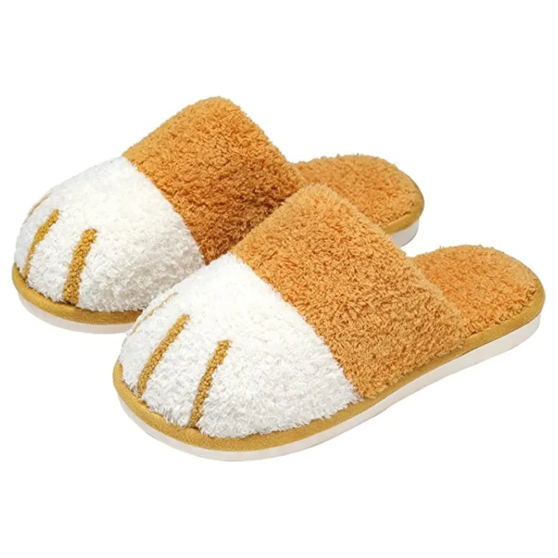 Cute Non-slip Winter Animal Women Slippers Cartoon  Lovers Shoes Slipper Soft Comfortable Plush Warm 2023 New Arrival