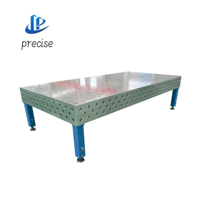 High Precision Produce Nitriding Treatment Casting Welding Fixture 3d Welding Table