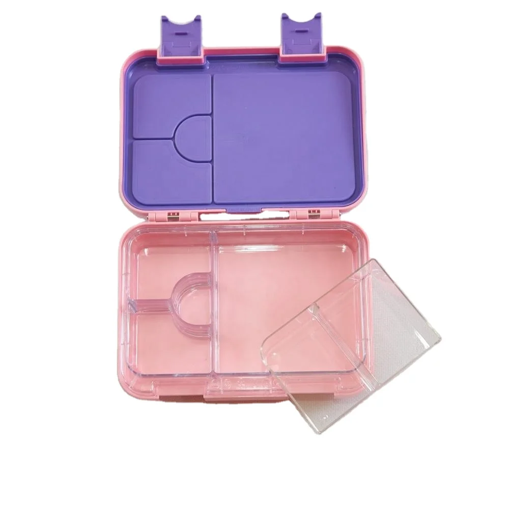 Aohea Wholesale Kids Bento Style Box Insulated Bento Lunch Box Tiffin Food Tiffin Box Lunch Plastic Lunchbox