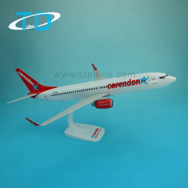 Corendon Plastic B737-800 1/100 39cm Promotional Model Boeing Airplane