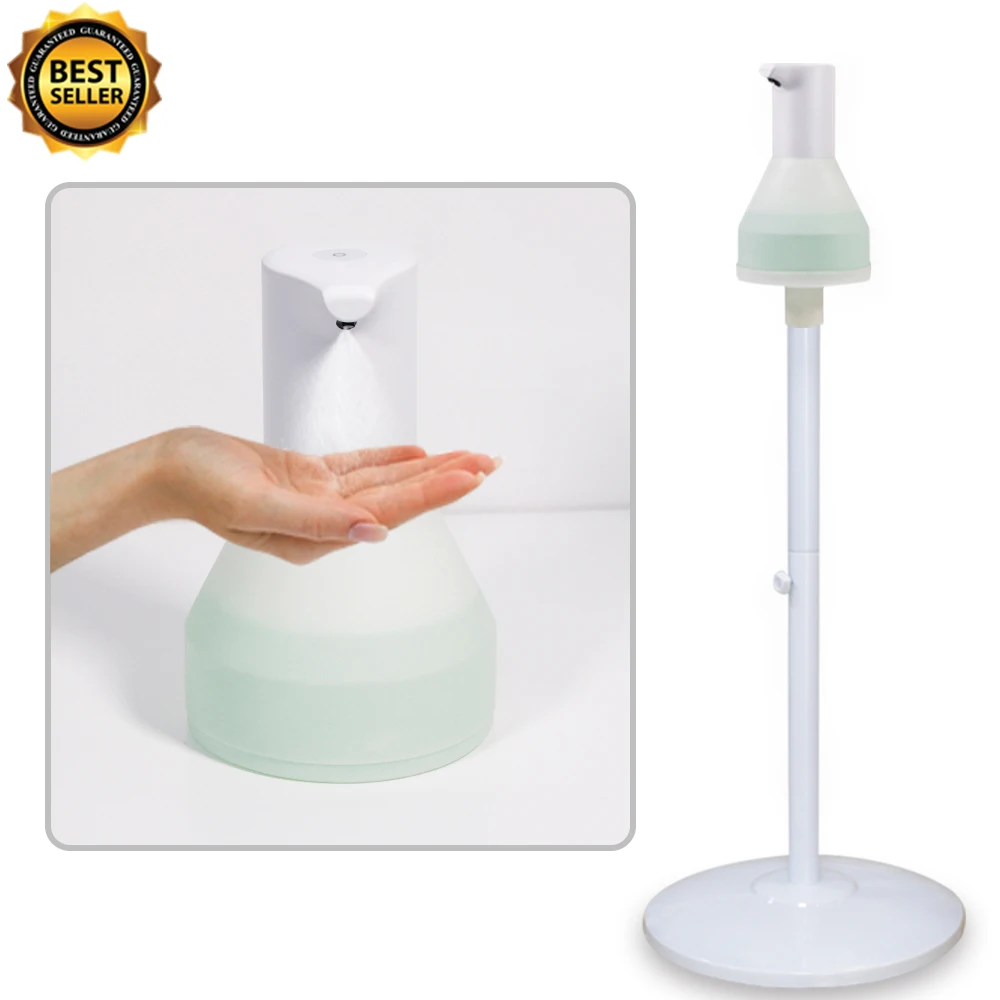 New Design Non Touch Soap Dispenser Soap Spray Dispenser Plastic Accessories Automatic Induction Soap Dispenser with Sensor