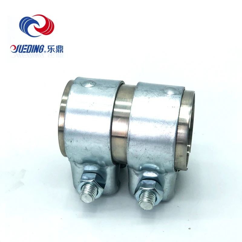 Thick Car Muffler Clamps Coupling Exhaust Pipe Stainless Steel/mild Steel Zinc-coated Exhaust Band Clamp
