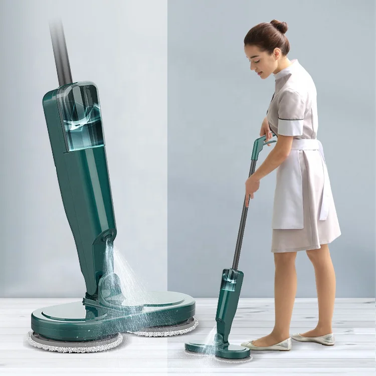 Wholesale home appliances 360 degree spin water spray electric floor easy clean smart mops