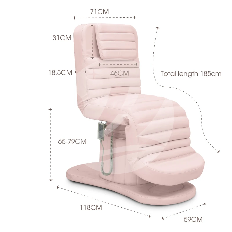 Most popular salon beauty bed massage spa facial bed eyelash reclinable cosmetic table electric tattoo bed for sale