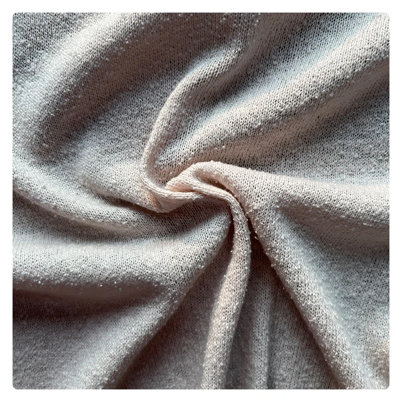 Pure silk noil 100% Fabric for High Quality Garment Making