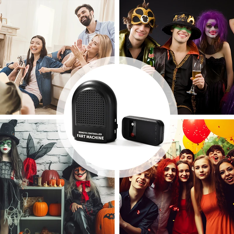 Rechargeable Portable Wireless 1-Piece  Remote Controlled Funny Real Sound Prank Gift Consumer Electronics Fart Machine