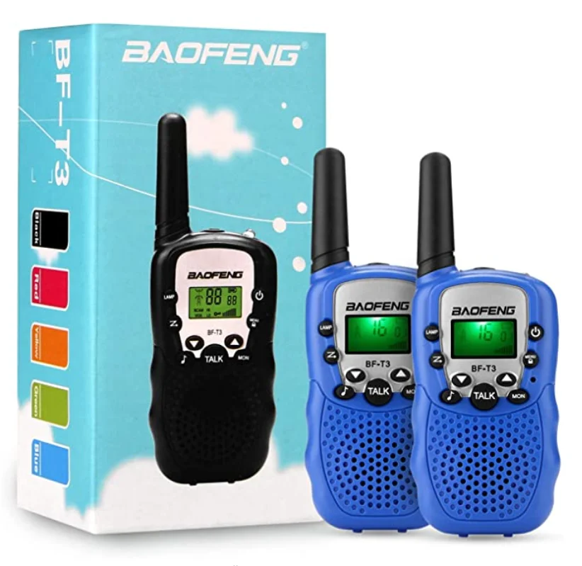  BF-T3 комплект из двух предметов для детей с передающая радиоустановка лучший подарок BAOFENG мини беспроводной двухстороннее радио 0 5 W иди и болтай Walkie