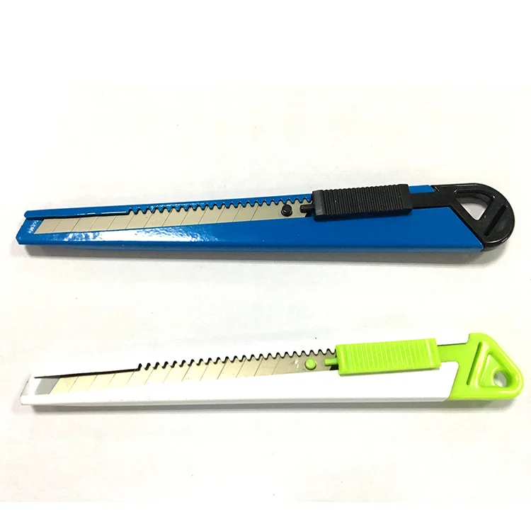 Daily Use Safety Utility Cutter Knives 9mm Cardboard Cutting Blades Knife