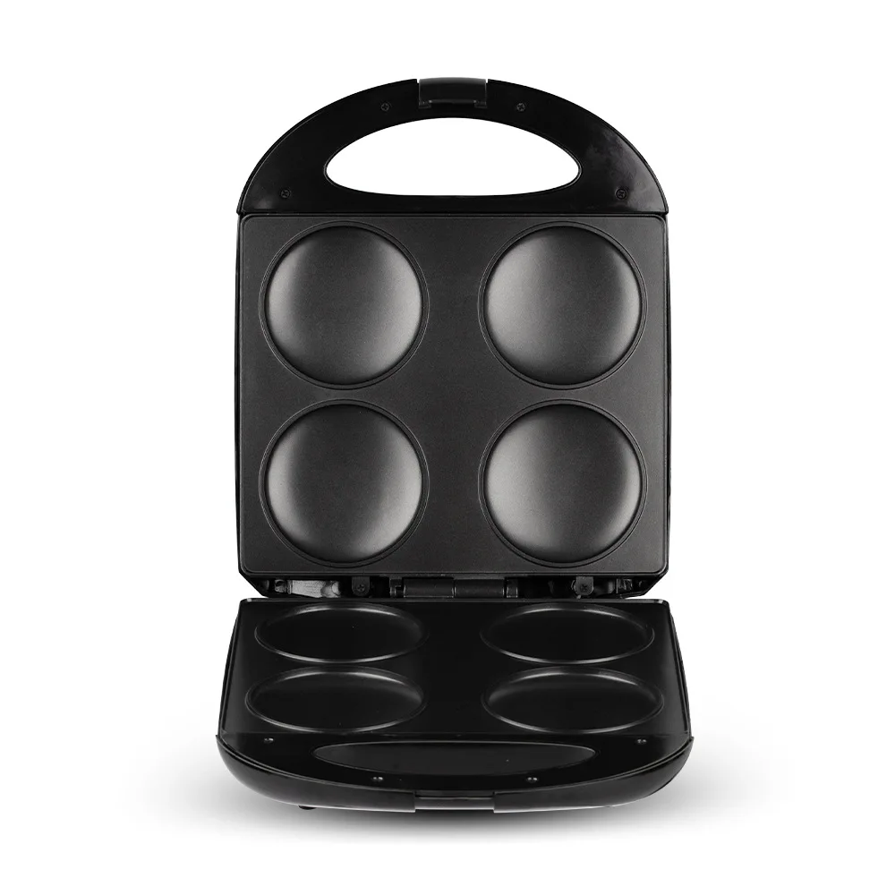 2022 Newest Design Home 4 Slot Electric Arepa Maker 4 Cupcakes Electric Waffle Cupcake Maker