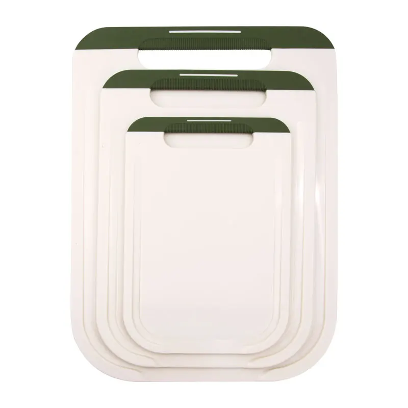 2024 NonSlip pp+TPR Cutting Board Customization Medium Size Chopping Board with Handle