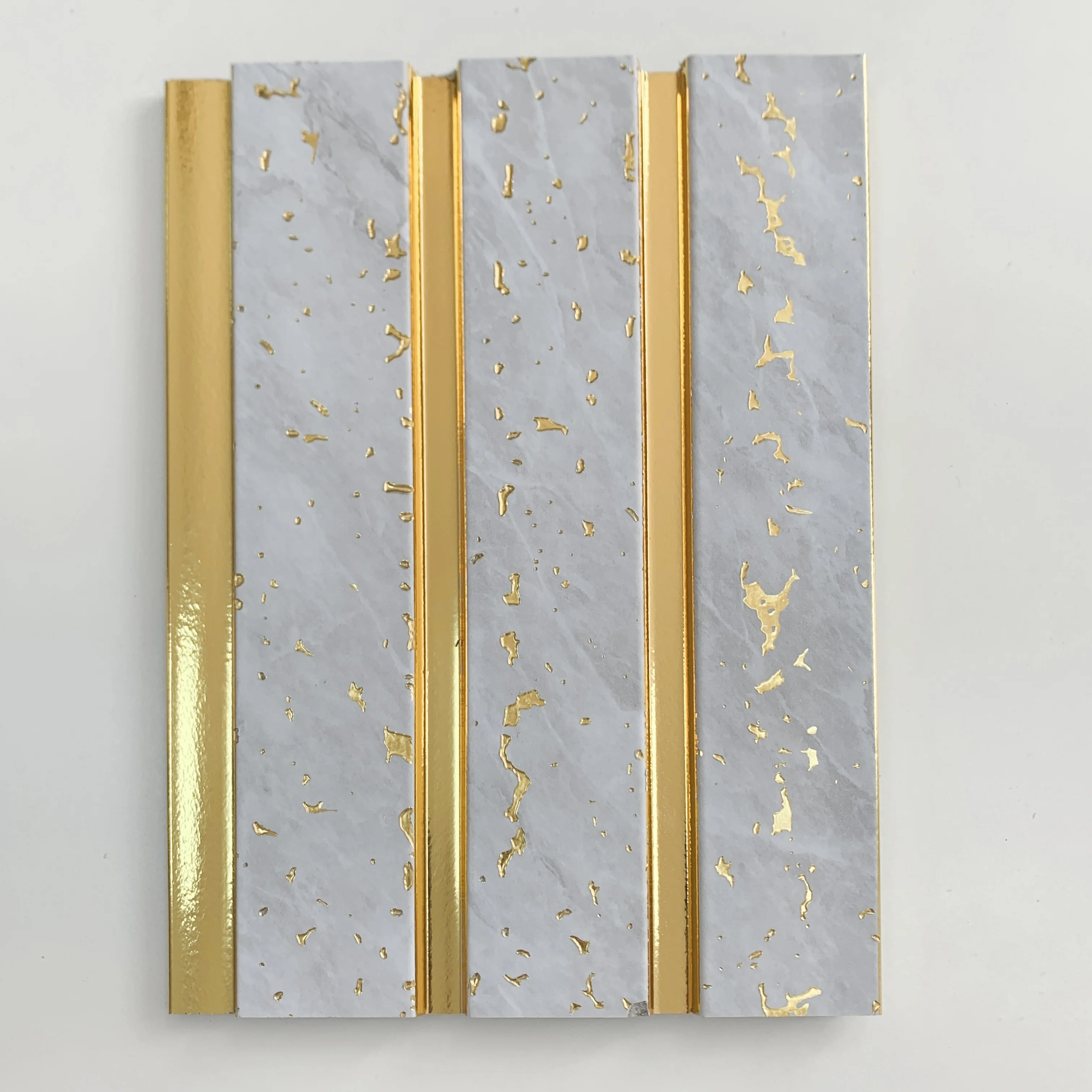 Factory Price PVC Custom Interior Decorative Strip Marble Stone Grain Plastic Composite Cladding Wood Alternative PS Wall Panel