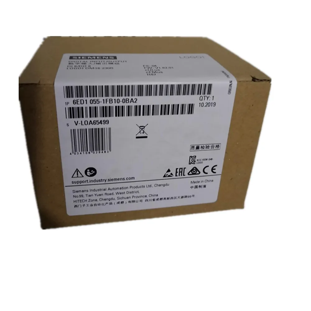 100% new original siemens plc 6ED1055-1FB10-0BA2 LOGO! DM16 230R Digital Module