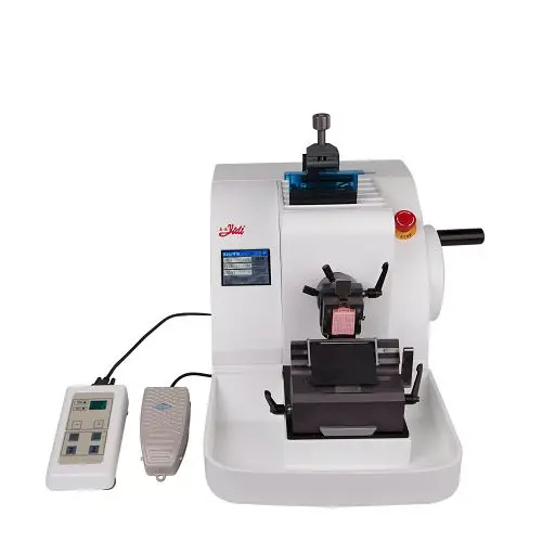 Spot Goods YD-355AT Laboratory Hand Microtome Machine Simple Sliding Manual Rotary Fully Automatic Microtome