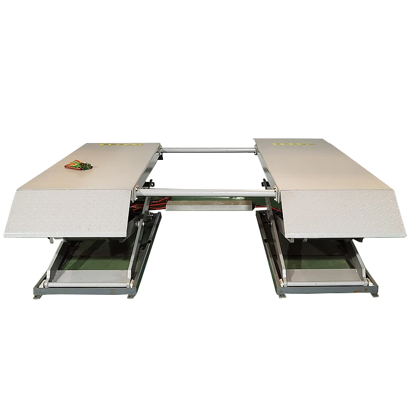 CE Auto Movable low shear Scissor Car Lift For Sale