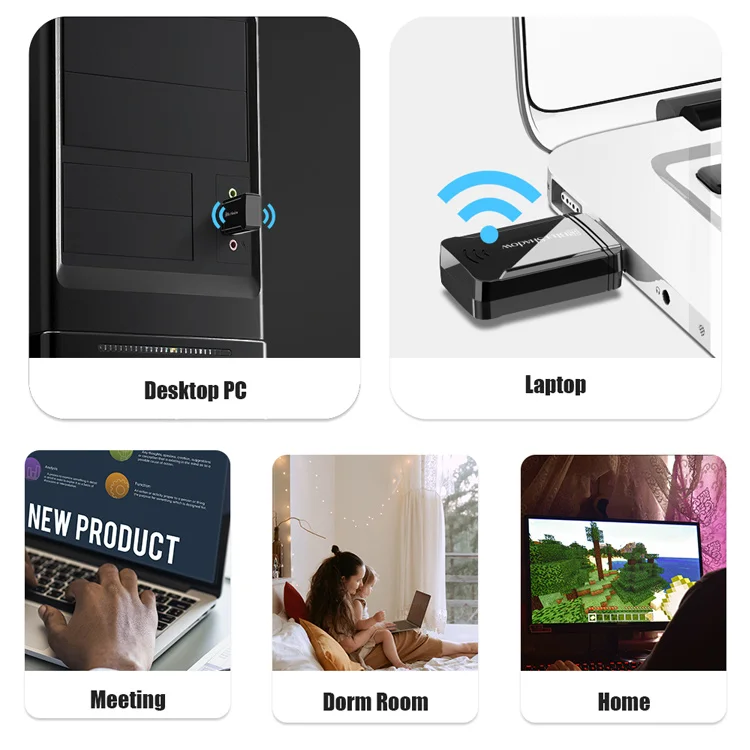 2020 New Product Mini Size Dual Band Compact Design Wireless 1300ms usb Wifi Adapter Wifi Card