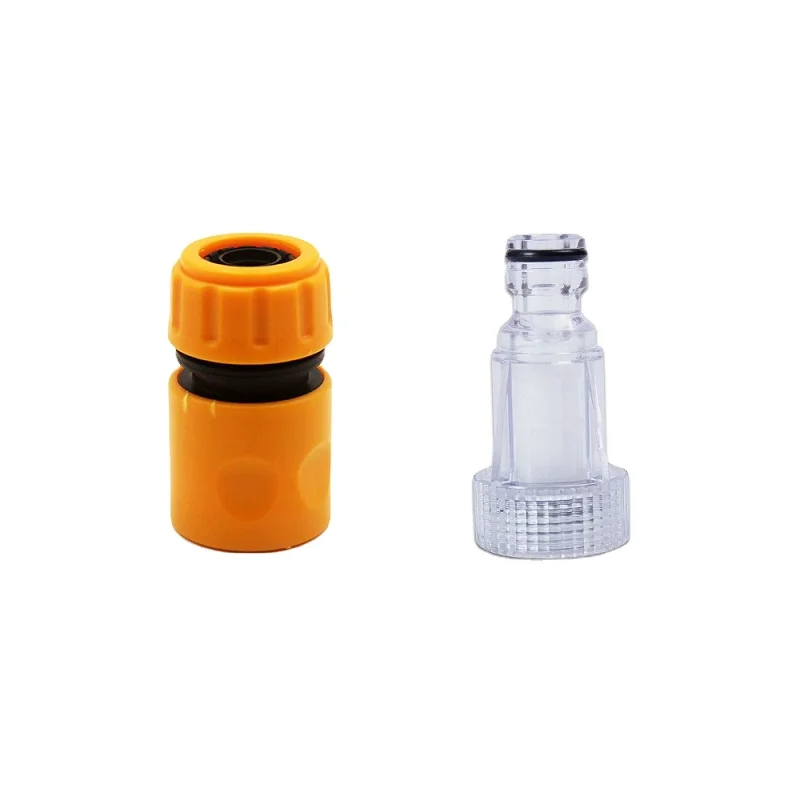 2021 new Car Washer Adapter Water Connector Filter Set for High Pressure Washer Garden Hose Pipe