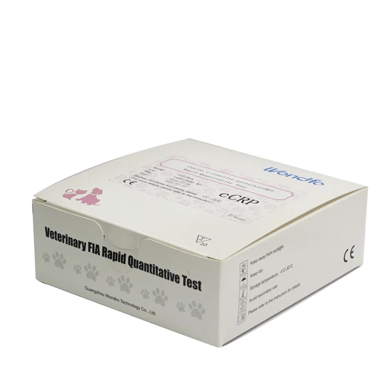 
Wondfo Canine C-reactive protein (cCRP) Rapid Quantitative Test 10T/box 