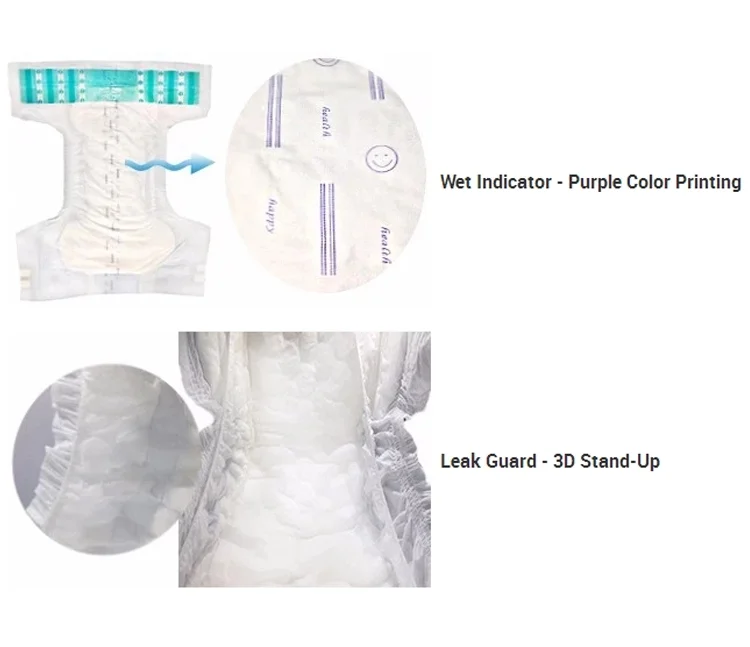 OEM Wholesale Hot Sale Thick Disposable Extra Absorbent Adult Diaper Customized Logo