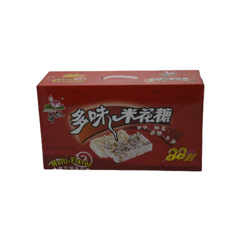 
Chinese health food grain snack 2.64kg/box rice crackers snack 