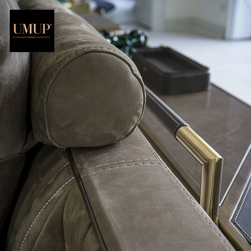 Modern design L shape sectional leather sofa set living room furniture leather sofa for sale