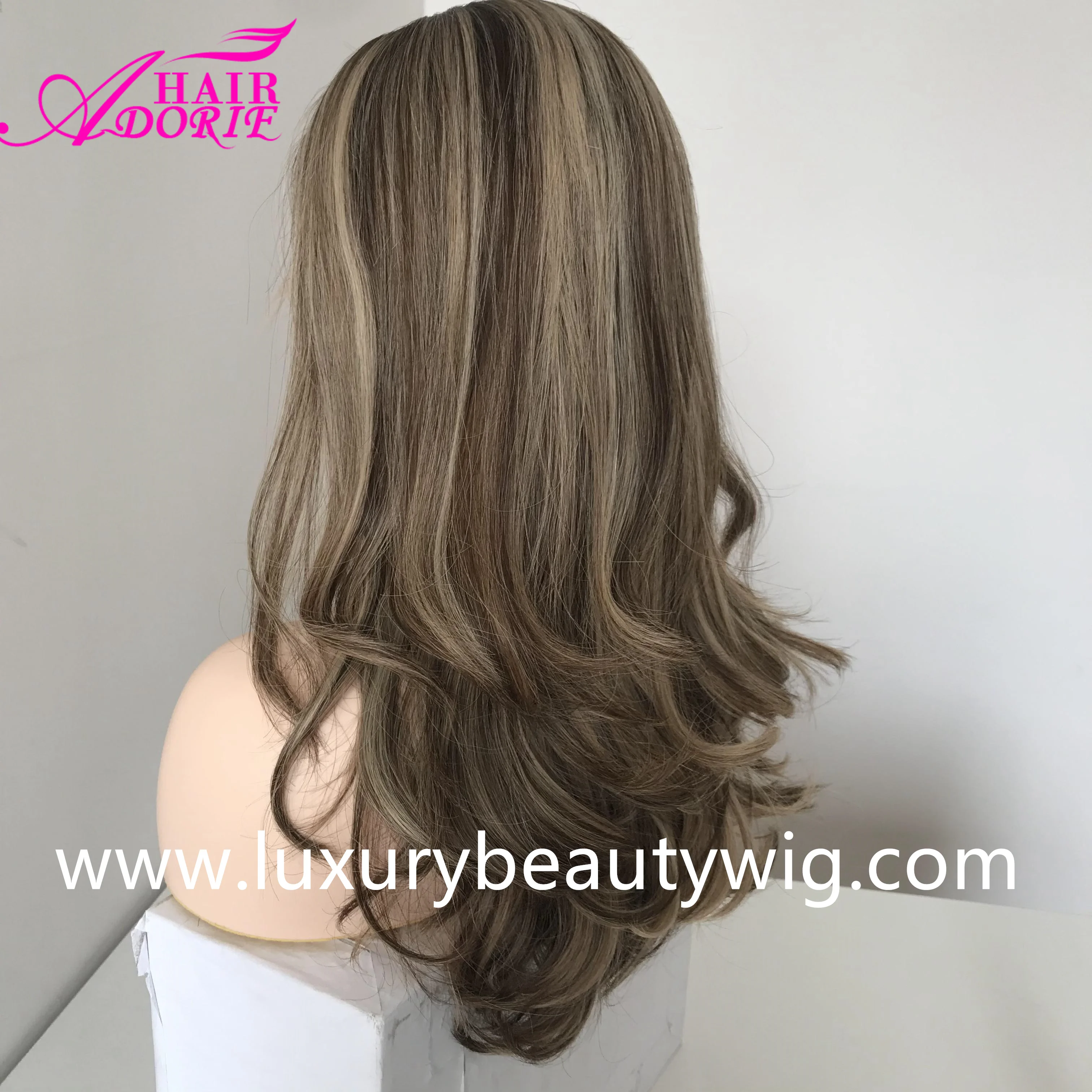 LX18  Certified Top Lace Wig Multidirectional  Skin Top virgin human  European hair Jewish Kosher wigs Manufactural