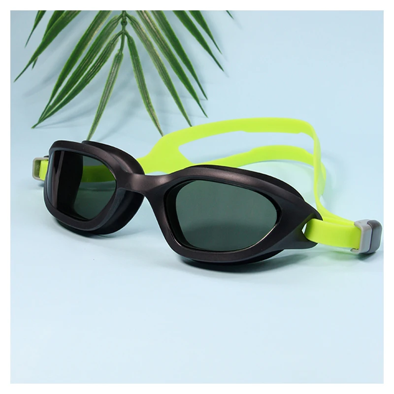 Factory Directly Supply Swimming Goggles Adult Swimming Goggles Anti Fog Swimming Glasses Green Anti Fog Uv Protection