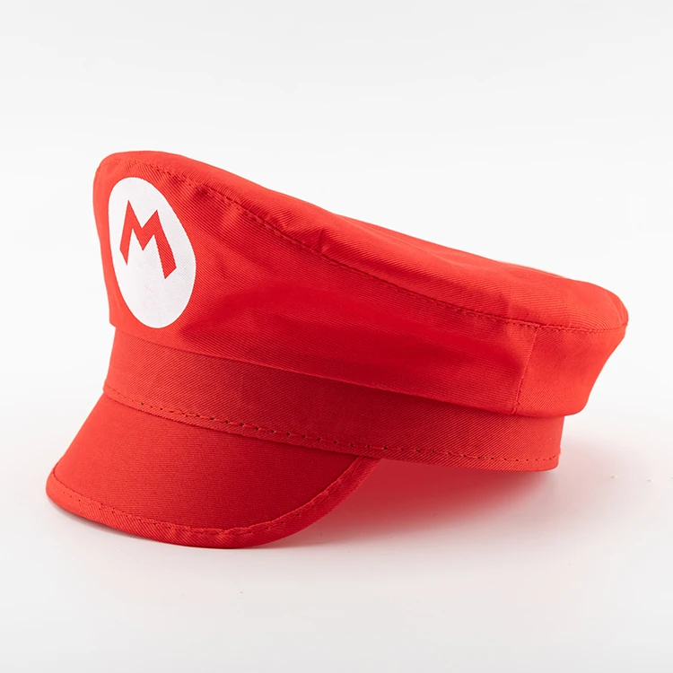 Professional supplier funny party crazy holiday hat adult Role-playing Super Mario Hat