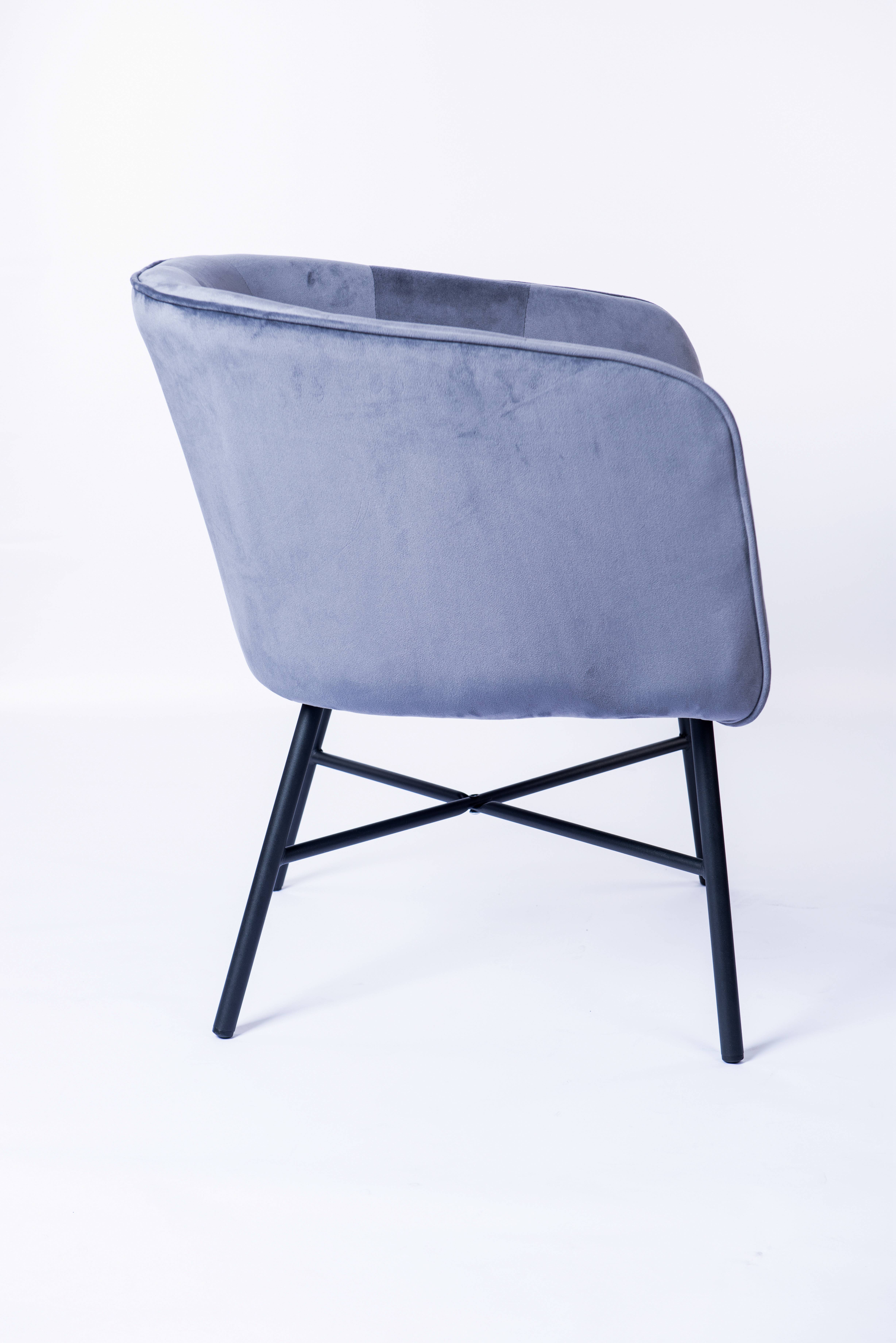 Widely Used Superior Quality Luxury Velvet Upholstered Arm Leisure Sofa Chair