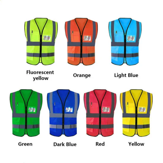 Adjustable Engineer Cargo Reflective Signa Medical Vest En1753 120Gsm Waterproof With Reflective Ribbons