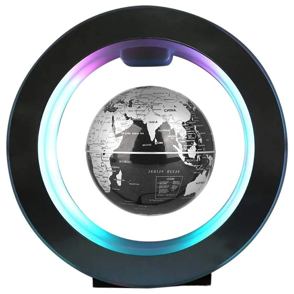 LED Globe Light World Map Magnetic Levitation Floating Globe Lamp Night Light Novelty Ball Light Table Lamp Home Decor US/EU/UK