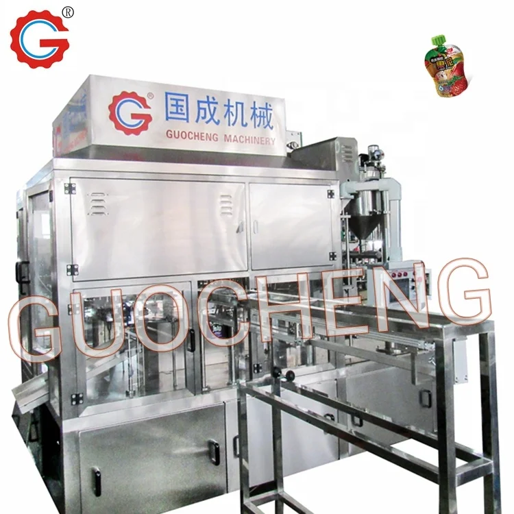 Hot Sell Automatic Stand Up Pouch Filling Capping Machine