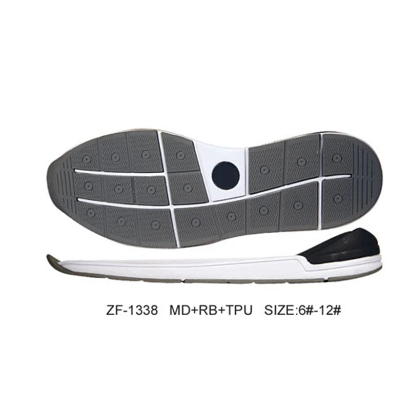 Custom Logo High Quality Walking Casual Shoes Sole Free Sample Rubber Eva Sole Manufacturers ODM Soft Running Outsole