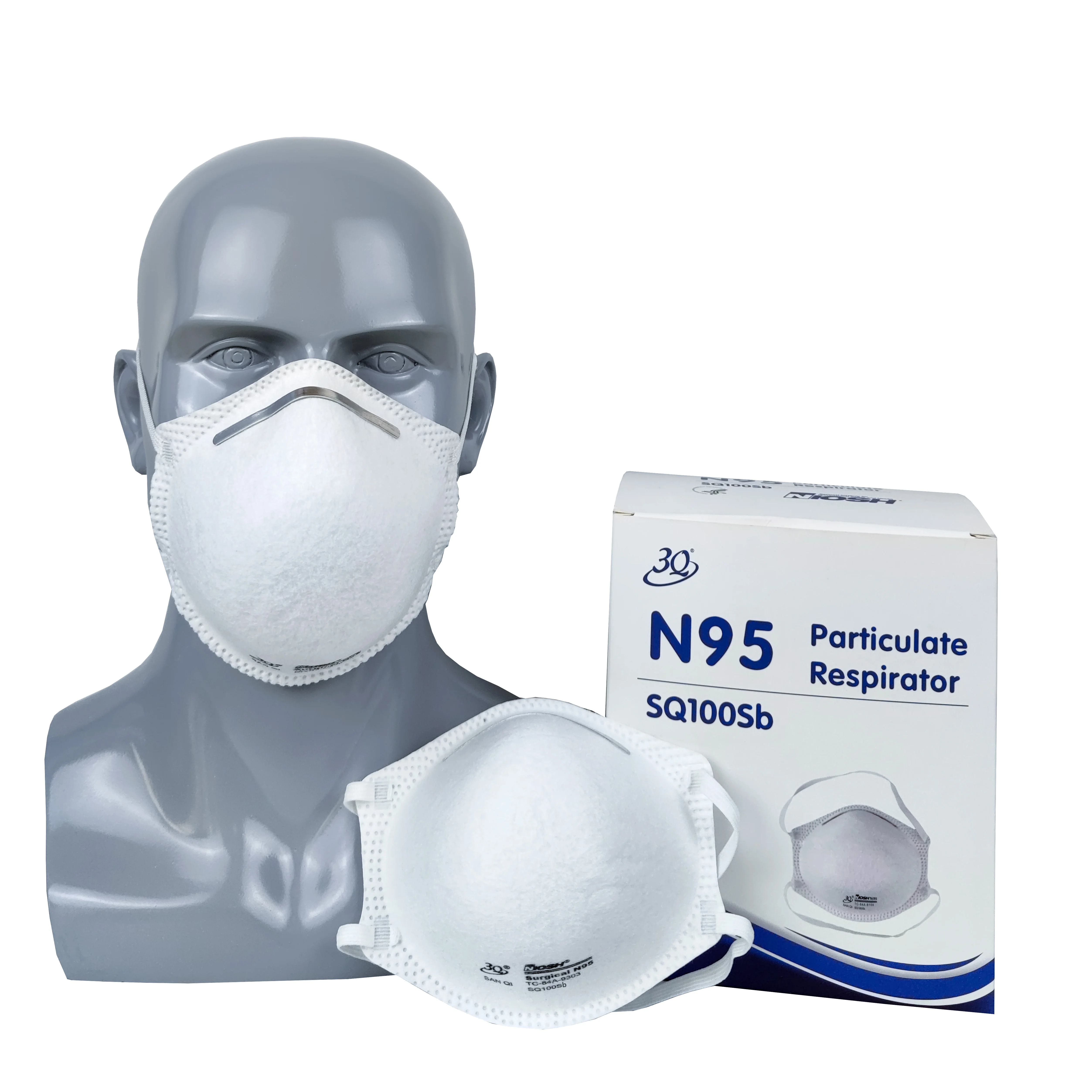 3Q бесплатный образец Safty Dust N95 маска одноразовая персональная защитная для лица