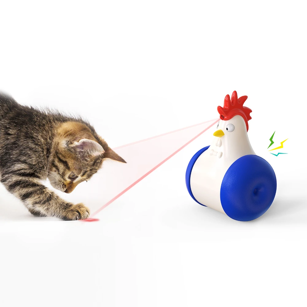  Wholesale Custom New Design Interactive Tumbler Laser Cat Toys