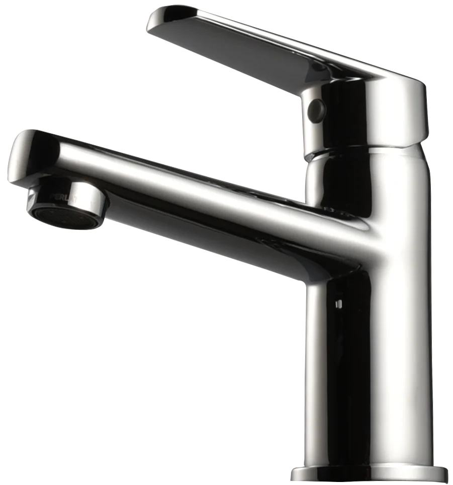 Single Handle OB8274-1J Copper Basin Faucet Economic Brushed Finish Metered for Kitchen Bathroom Wash Basin Cold Water Function